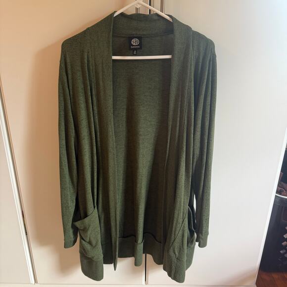 Bobeau Jemmy brushed open pocket cardigan - Picture 5 of 6